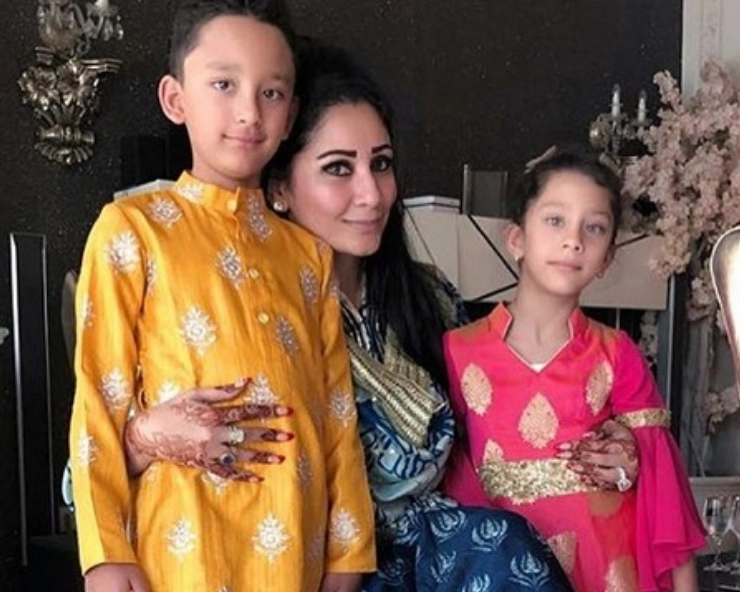 संजय दत्त से दूर दुबई में बच्चों के साथ ऐसे ईद मना रहीं मान्यता - Sanjay Dutt Wife Maanayata Dutt Celebrates Eid With Kids in Dubai