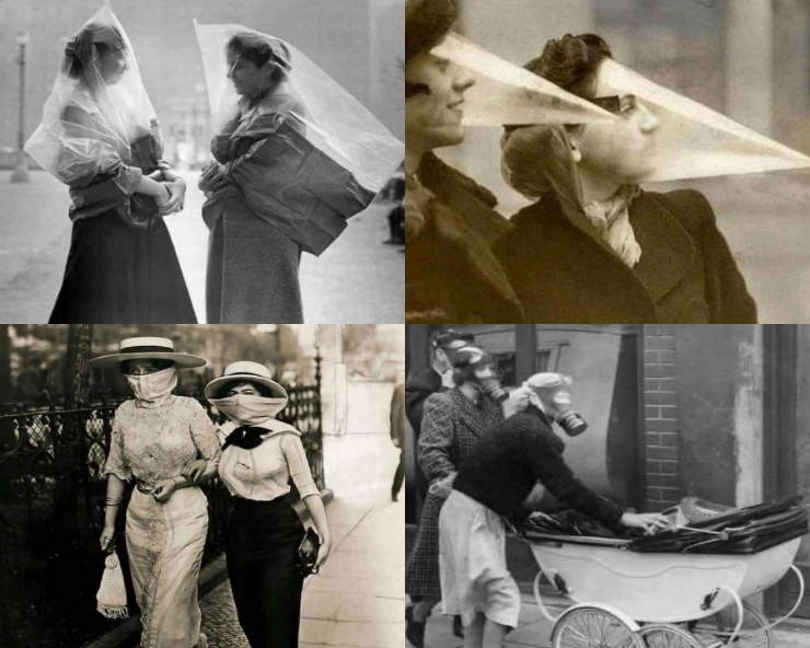 Fact Check: 100 साल पुरानी कोरोना जैसी महामारी का बताकर वायरल हुईं ये तस्वीरें, जानिए क्या है सच... - unrelated images go viral as scenes from 100 year old spanish flu pandemic, fact check