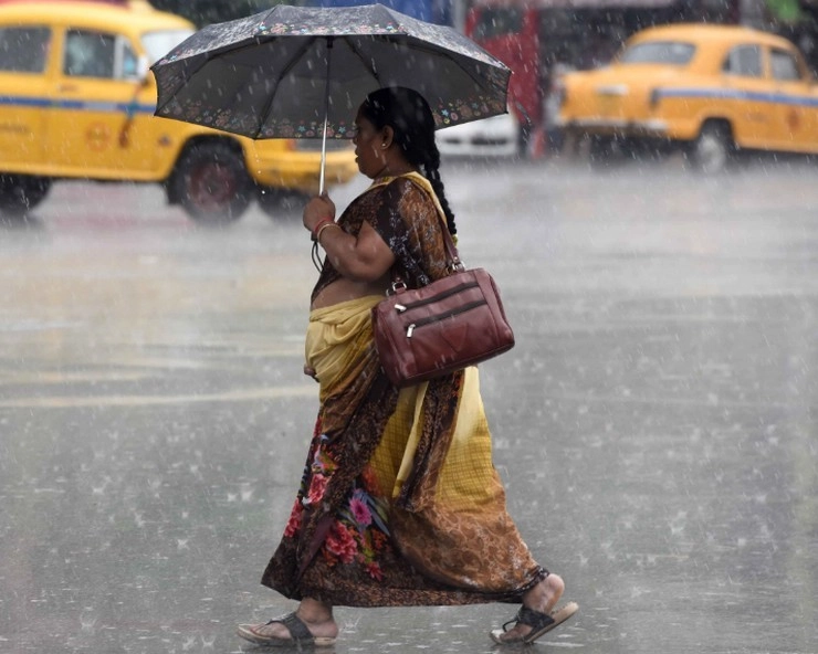 Weather update : दिल्‍ली में उमस से लोग परेशान, कई राज्‍यों में भारी बारिश की चेतावनी