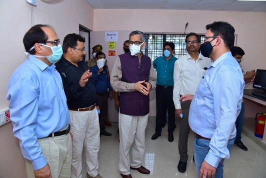 कोविड-19 के परीक्षण के लिए एनबीआरआई में वायरोलॉजी प्रयोगशाला - corona in india