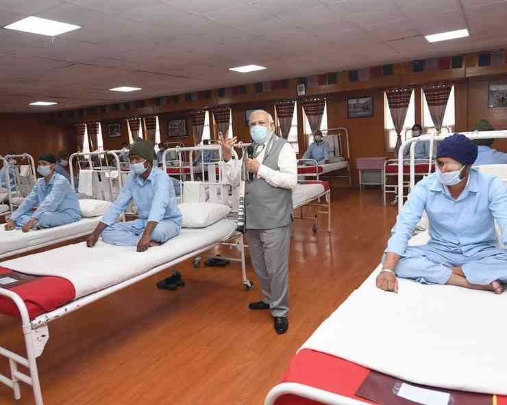 सैनिकों के इलाज पर सवाल उठाने वालों को भारतीय सेना का जवाब, कहा- यह बेहद दुर्भाग्यपूर्ण - questions raised after meeting pms injured soldiers at leh hospital army said unfortunate