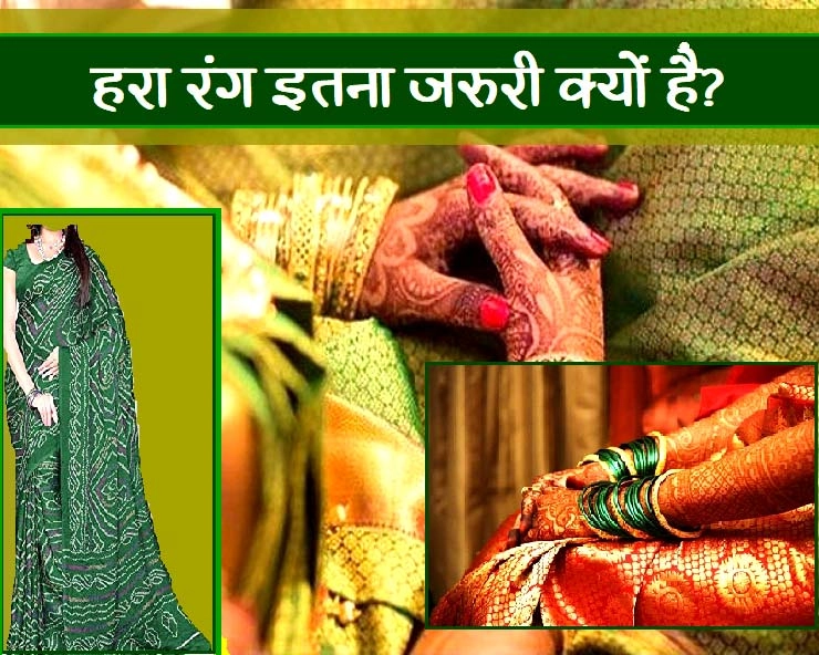 Green color in Shravan maas : श्रावण में क्यों भाता है हरा रंग, जानिए हरियाले रंग का महत्व - significance of Green color