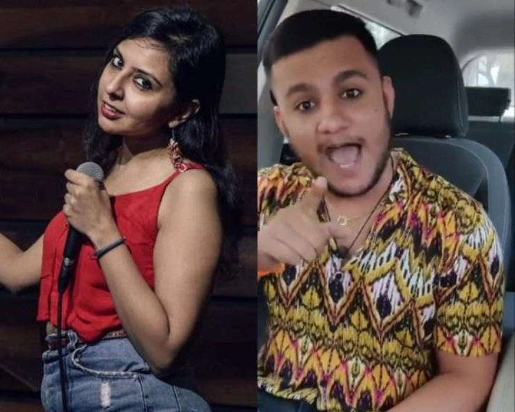 कॉमेडियन अग्रिमा जोशुआ को रेप की धमकी देने वाला यूट्यूबर हिरासत में, FIR दर्ज - Youtuber Shubham Mishra held over rape threats to comedian Agrima Joshua