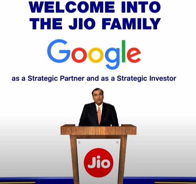 Google 33,737 करोड़ रुपए में खरीदेगी Jio Platforms की 7.7 प्रतिशत हिस्सेदारी - google to invest rs 33737 crore for a 7.7 stake in jio platforms