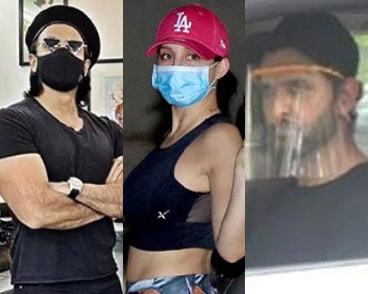 In Pics: रणवीर सिंह से लेकर रितिक रोशन तक, देखें कैसा है बॉलीवुड सितारों का ‘न्यू नॉर्मल’ - heres how Bollywood celebrities are adapting to the new normal