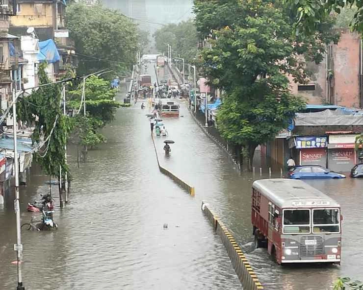 Weather update : मुंबई में बारिश से बुरा हाल, उत्तराखंड में भारी बारिश की चेतावनी - Weather updates