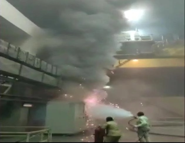 तेलंगाना पनबिजली संयंत्र में आग, 9 लोगों के फंसे होने की आशंका