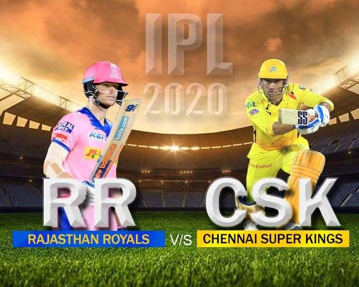 IPL 2020 : CSK और Rajasthan Royals में होगी भिड़ंत, आसान नहीं होगी जीत की राह - Chennai Super Kings vs Rajasthan Royals match