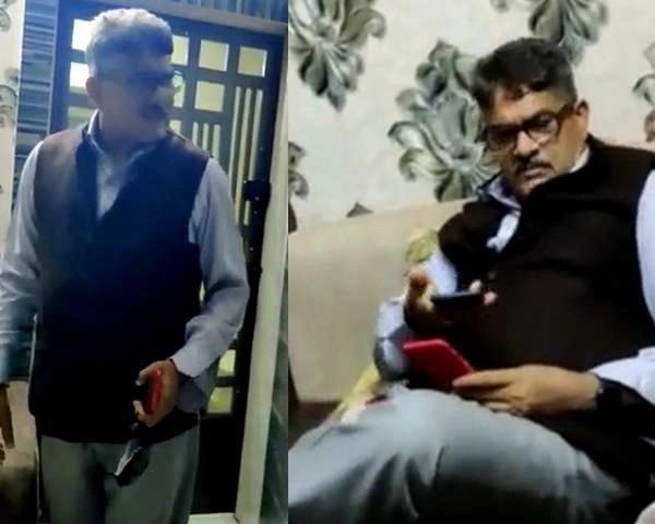 वायरल वीडियो के बाद IPS पुरुषोत्तम शर्मा पर गिरी गाज, पेश की सफाई - Madhya Pradesh :  DG level police officer Purushottam Sharma beating his wife goes viral