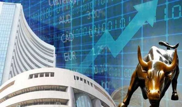 Mumbai stock market : सेंसेक्स 600 अंक उछलकर 7 महीने के शिखर पर पहुंचा - Sensex rises 600 points to reach 7-month peak