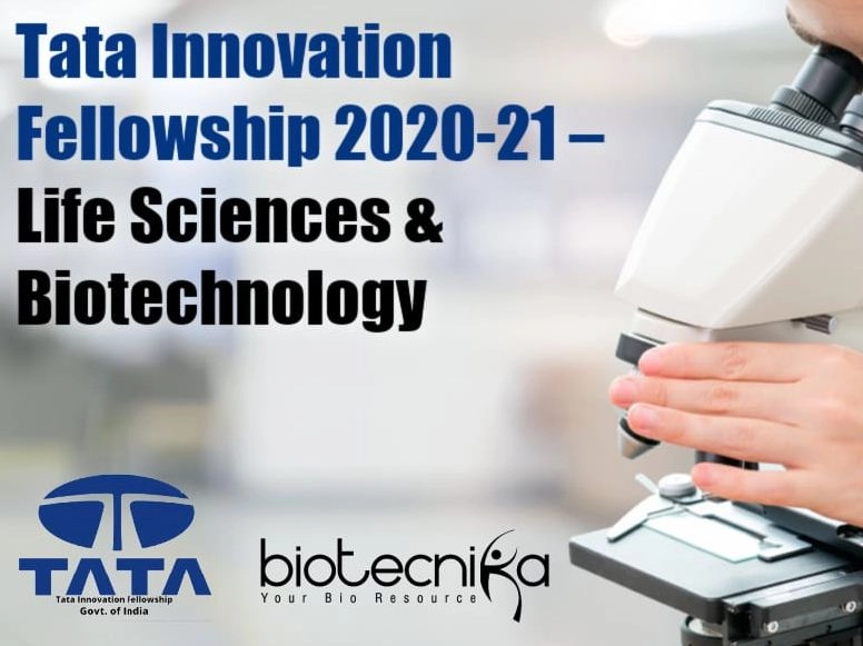 टाटा इनोवेशन फेलोशिप की घोषणा, 15 नवंबर तक कर सकते हैं आवेदन - Tata Innovation Fellowship