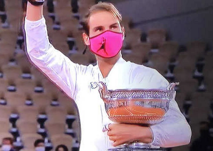 'लाल बजरी' के बादशाह राफेल नडाल ने जोकोविच को हराकर 13वां French Open खिताब जीता - Nadal defeated Djokovic to win 13th French Open title