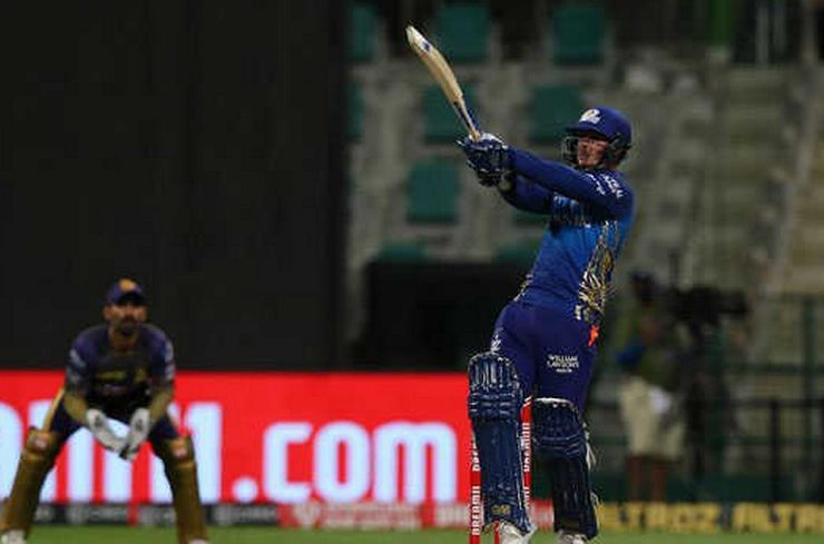 डिकॉक की अर्धशतकीय पारी की बदौलत मुंबई ने कोलकाता को दिया 155 रनों का लक्ष्य