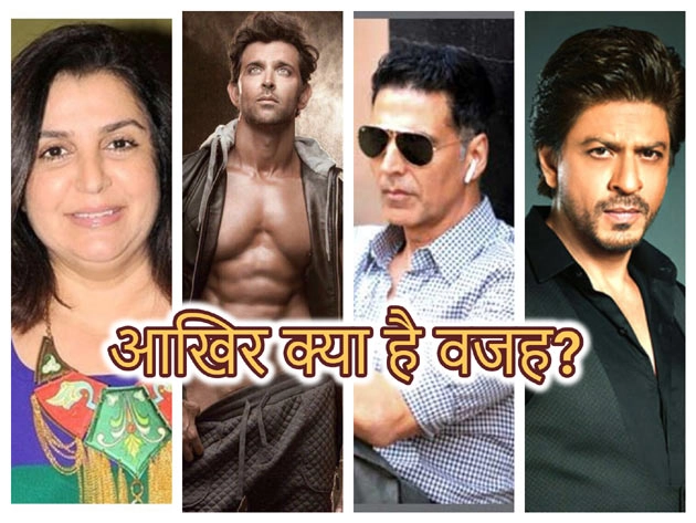 रितिक, अक्षय के बाद शाहरुख की भी ना, फराह की फिल्म बंद! - Farah Khan, Akshay Kumar, Hrithik Roshan, Shah Rukh Khan, Satte Pe Satta Remake