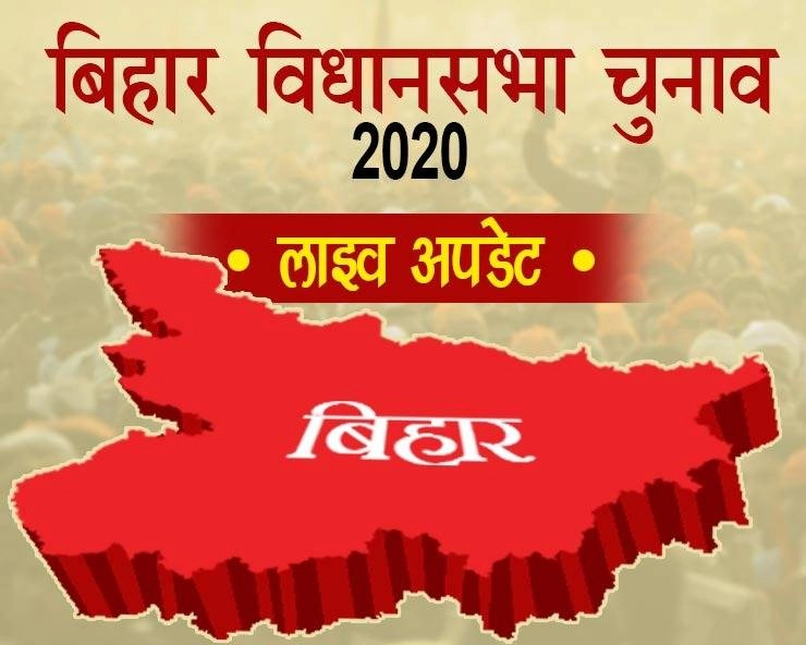 Bihar Election 2020 LIVE Update : बिहार चुनाव : 3 बजे तक 37 प्रतिशत से ज्यादा वोटिंग - Bihar Assembly Election 2020 First Phase Voting Live Updates