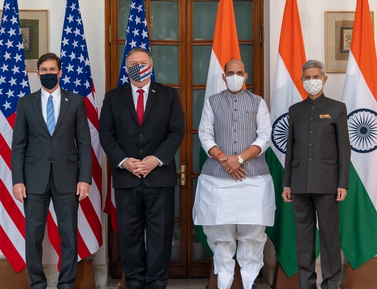 BECA : भारत-अमेरिका के बीच हुए रक्षा समझौते को रक्षामंत्री राजनाथ सिंह ने बताया महत्वपूर्ण कदम - Defense Minister Rajnath Singh said important steps to the defense agreement