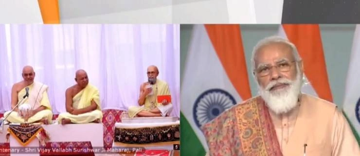 PM मोदी ने किया 'स्टेच्यू ऑफ पीस' का अनावरण