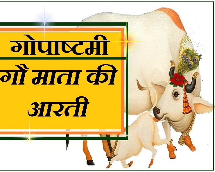 ॐ जय जय गौमाता : गोपाष्टमी पर पढ़ें गाय माता की यह आरती - gaumata aarti