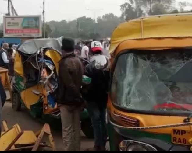इंदौर में मंगेतर ने चलाई कार, ब्रेक की जगह दबा दिया एक्सीलेटर, मुश्किल में पड़ी 8 की जान