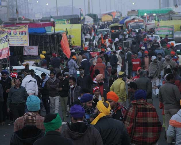 सिंघू बॉर्डर पर प्रदर्शनकारी किसानों को मिली यह बड़ी सुविधा - Singhu border : farmers gets benifit on farmers protest