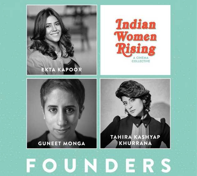 'इंडियन वुमन राइजिंग' के लिए एक साथ आईं एकता कपूर, गुनीत मोंगा और ताहिरा कश्यप - ekta kapoor guneet monga and tahira kashyap khurana come together to launch indian woman rising