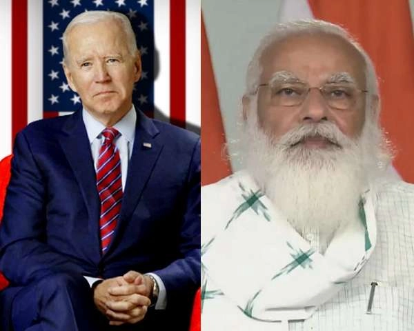 PM मोदी ने अमेरिकी राष्ट्रपति जो बाइडेन से की बात, Corona से बने हालातों पर हुई चर्चा - PM Narendra modi calls us president biden over covid-19 in india