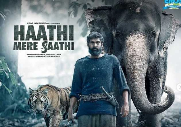फिल्म 'हाथी मेरे साथी' से राणा दग्गुबाती और हाथियों का खूबसूरत बीटीएस वीडियो हुआ वायरल - bts video of rana daggubati and elephants from haathi mere saathi goes viral