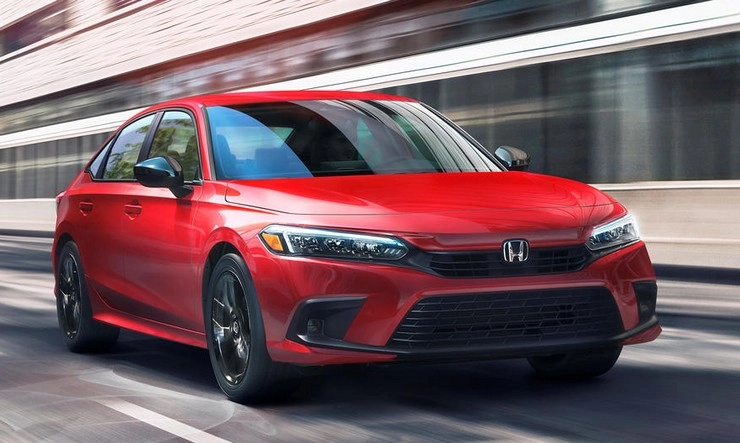 2022 Honda Civic का नया स्टाइलिश लुक, डिजाइन से लेकर इंटीरियर में हुए ये बदलाव - 2022 honda civic sedan fully revealed exterior interior specs