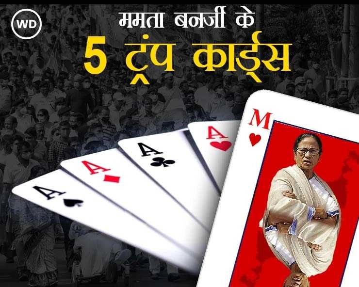 ममता बनर्जी के 5 कार्ड जो बंगाल विजय में साबित हुए Trump Cards - trump cards of Mamta banerjee in West Bengal election