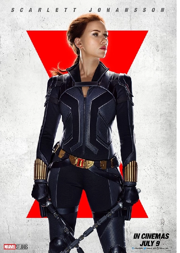 देखिए Black Widow के नए पोस्टर्स, 9 जुलाई को 6 भाषाओं में होगी रिलीज - Black Widow Movie, Poster, Release Date in India, Scarlett Johansson