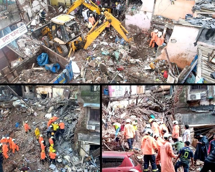 मुंबई में दर्दनाक हादसा : खुद की जान बचने की खुशी मनाए या 8 परिजनों की मौत का मातम... - Mumbai Building Collapse