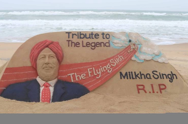 मिल्खा सिंह पंचतत्व में विलीन, राजकीय सम्मान के साथ अंतिम संस्कार - Last rites of former Indian sprinter MilkhaSingh with state honors