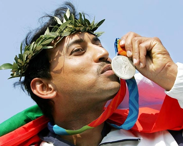 एथेंस ओलंपिक 2004: फौजी राज्यवर्धन राठौर के अचूक निशाने से मिला भारत को एकमात्र पदक - Rajyavardhan Singh Rathore shines with silver in athens olympic 2004