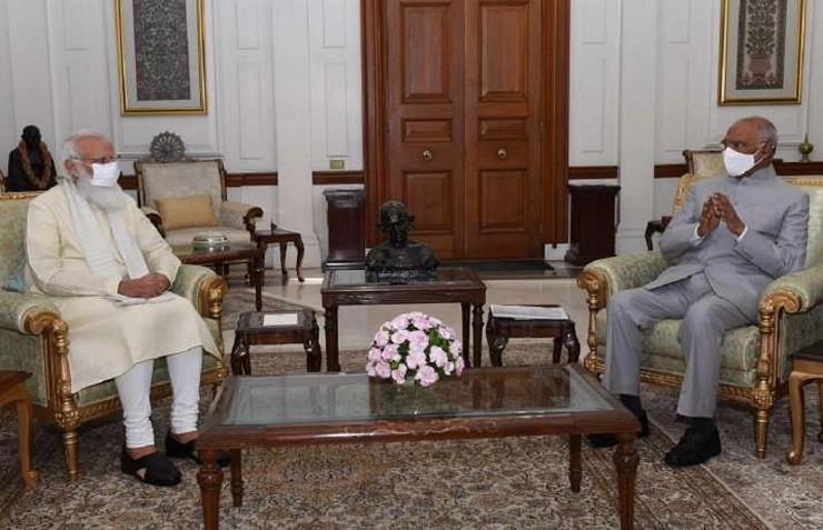 PM मोदी ने राष्ट्रपति कोविंद से की मुलाकात, 19 जुलाई से शुरू हो रहा मानसून सत्र
