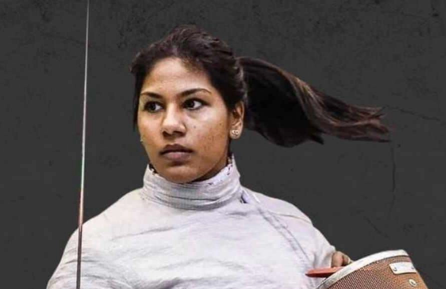 Tokyo Olympics :खूब लड़ी भवानी, वर्ल्ड नंबर तीन से हारीं, फिर भी रचा इतिहास - Tokyo 2020 : Bhavani Devi wins India's 1st ever fencing match in Olympics history