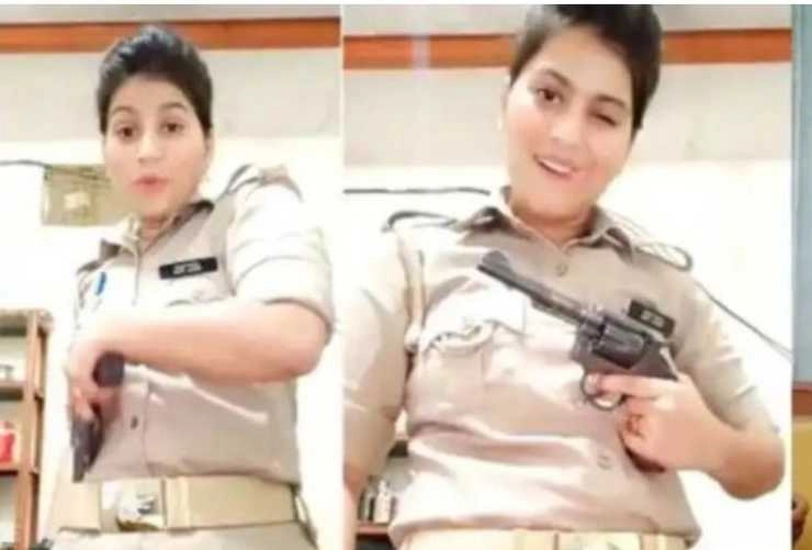 UP Police से रिवॉल्वर रानी की छुट्टी, सोशल मीडिया पर वायरल हुआ था वीडियो