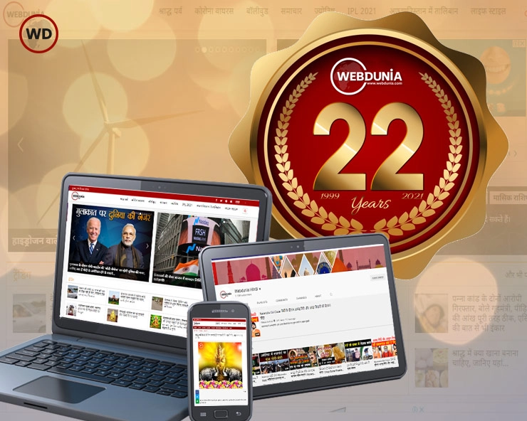 जज्बा, जोश और समर्पण का दूसरा नाम है 'वेबदुनिया' - successful 22 years of webdunia hindi