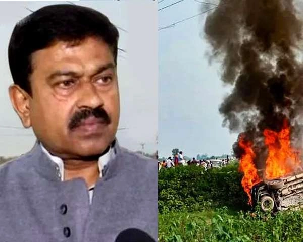 Lakhimpur Kheri : गृह राज्यमंत्री अजय मिश्रा के घर पर UP Police ने चिपकाया नोटिस
