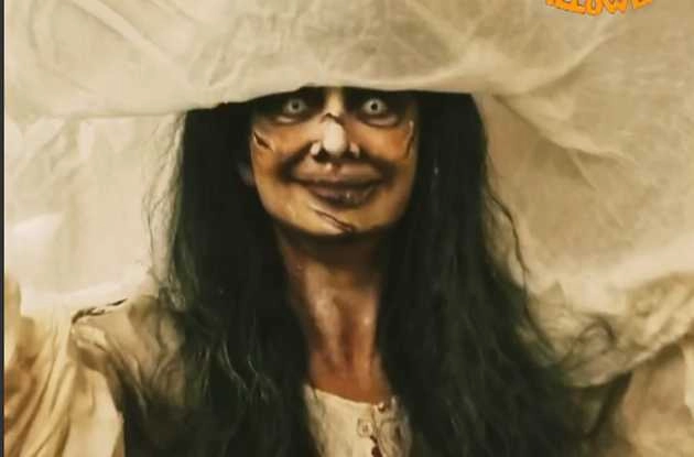 शिल्पा शेट्टी का डरावना लुक देखकर आप भी जाएंगे डर, देखिए वीडियो - shilpa shetty shares her scary halloween look goes viral