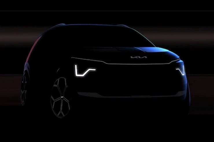 Kia ने Auto Show में दिखाई Niro 2022 की झलक - Kia Niro SUV images sneaks ahead of Seoul Mobility Show