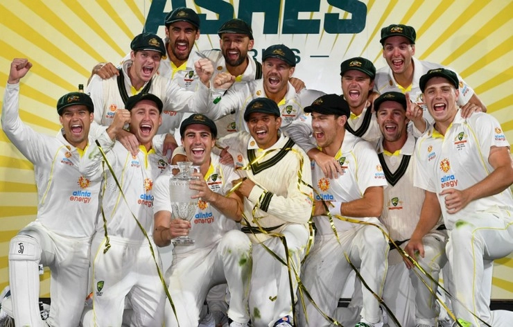 ऑस्ट्रेलिया ने अपने नाम की 'एशेज श्रृंखला', इंग्लैंड को 146 रन से दी शिकस्‍त - australia won ashes test match series