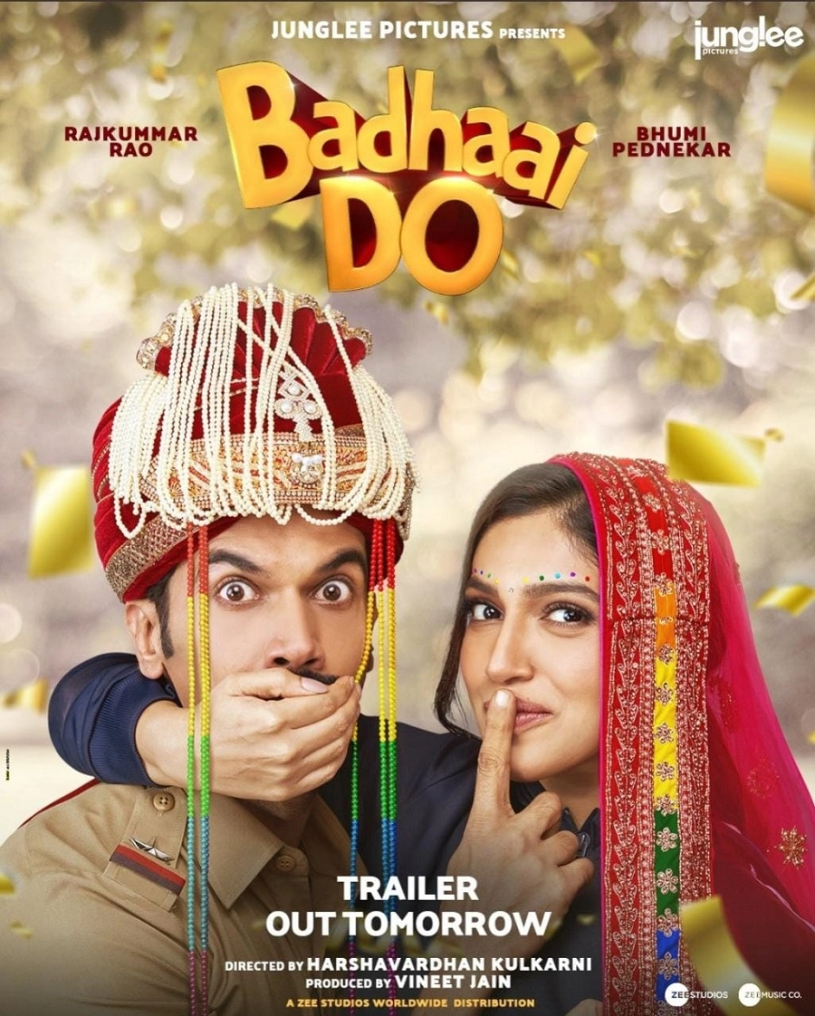 badhai do poster and trailer starring rajkummar and bhumi फ़िल्म 