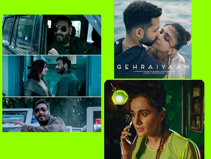 फरवरी OTT कैलेंडर: अजय देवगन, दीपिका पादुकोण, तापसी पन्नू, माधुरी दीक्षित, मिथुन जैसे सितारों की फिल्म और वेबसीरिज आएगी नजर