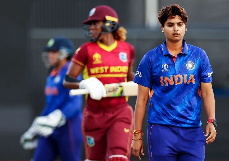 भारतीय टीम ने 155 रनों से हराकर महिला विश्वकप में रोका वेस्टइंडीज का विजय रथ