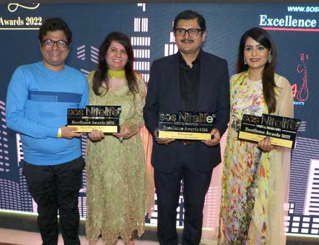 टीवी शो 'भाबीजी घर पर है' ने जीता एसओएस नाइटलाइफ एक्सीलेंस अवॉर्ड्स 2022 - tv show bhabiji ghar par jai wins sos nightlife excellence awards 2022