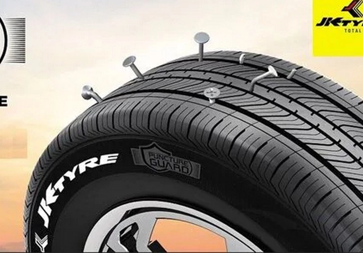 पंक्चर हुआ तो अपने आप ठीक हो जाएगा कार का टायर, JK Tyre ने लॉन्च की खास टेक्नोलॉजी - JK Tyre launches ‘self-healing’ Puncture Guard tyres for cars