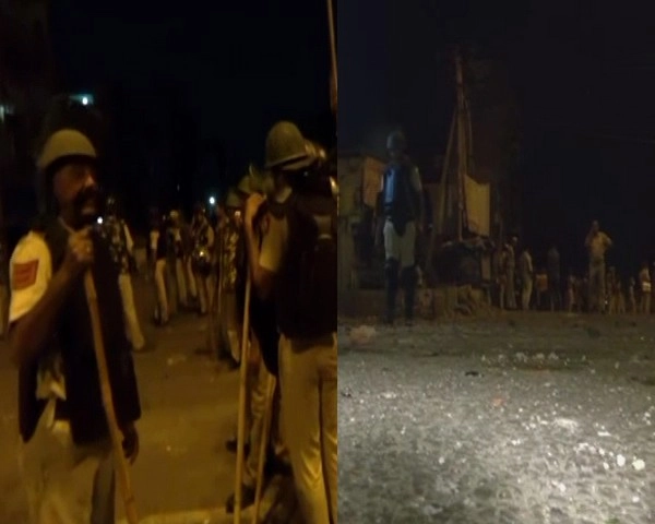 दिल्लीत हनुमान जन्मोत्सवादरम्यान शोभायात्रेत दगडफेक, पोलिसांसह अनेक जण जखमी