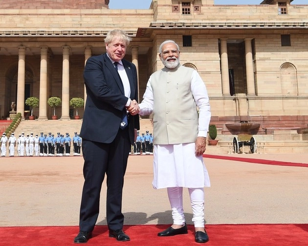पीएम मोदी और बोरिस जॉनसन की मुलाकात, FTA पर लिया बड़ा फैसला - India and UK decide to finalize free trade agreement