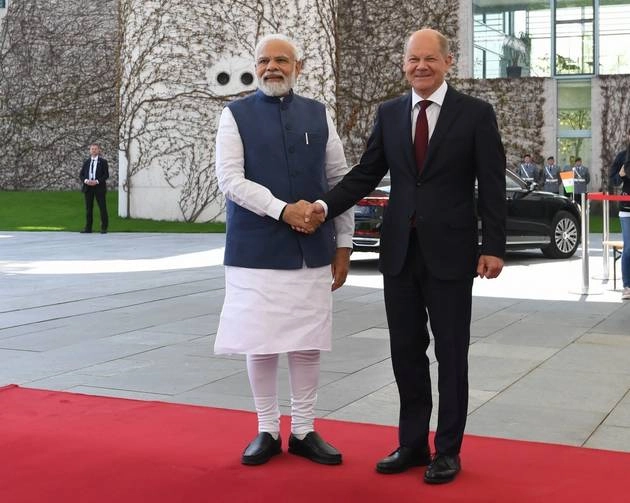 बर्लिन में मोदी से मिले शॉल्त्स, रूस पर नहीं बदला भारत का रुख - PM Modi in Germany