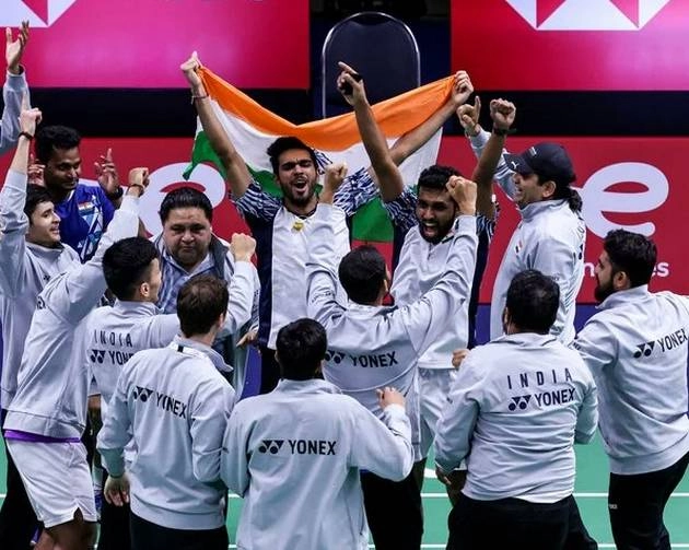 भारत ने पहली बार थॉमस कप ट्रॉफी जीती, पीएम मोदी ने दी बधाई
